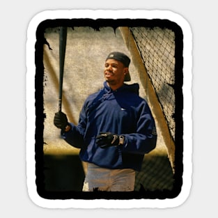 Ken Griffey Jr Rookie Card Sticker